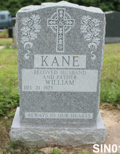 Single Monuments Westchester - Elegant single headstone